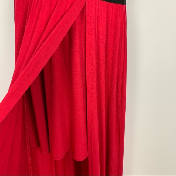 BCBGMaxazria Maxi Dress Slim Split Front - Picture 6 of 9